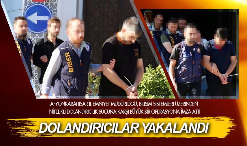 8 dolandırıcılık şüphelisi yakalandı